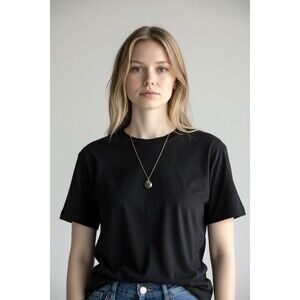 Vintage Faceted Labradorite Tear Drop Pendant Necklace 17" Gold-tone Gemstone